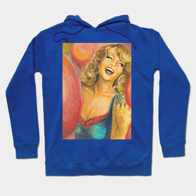 Arielle Dombasle Hoodie by Svetlana Pelin